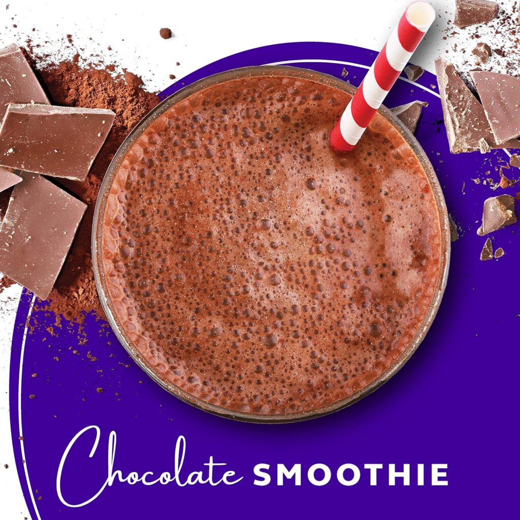 LighterLife Chocolate Smoothie, Weight Loss Powder Meal Replacement smoothie, High in Protein with up to 33% of RDA vitamins and minerals, 8 Servings