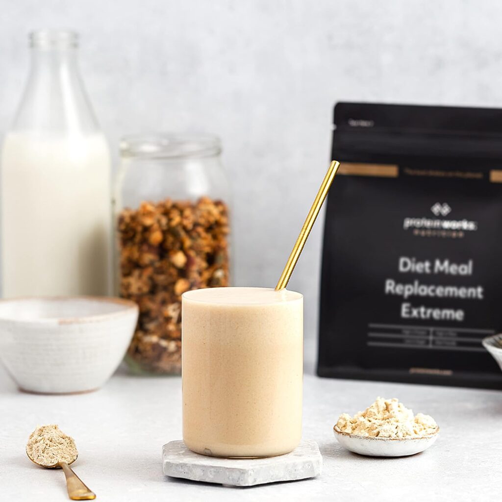 Protein Works - Diet Meal Replacement Shake - Nutrient Dense, High Protein Meal - Supports Weight Loss - Vanilla Crème - 7 Meals - 500g