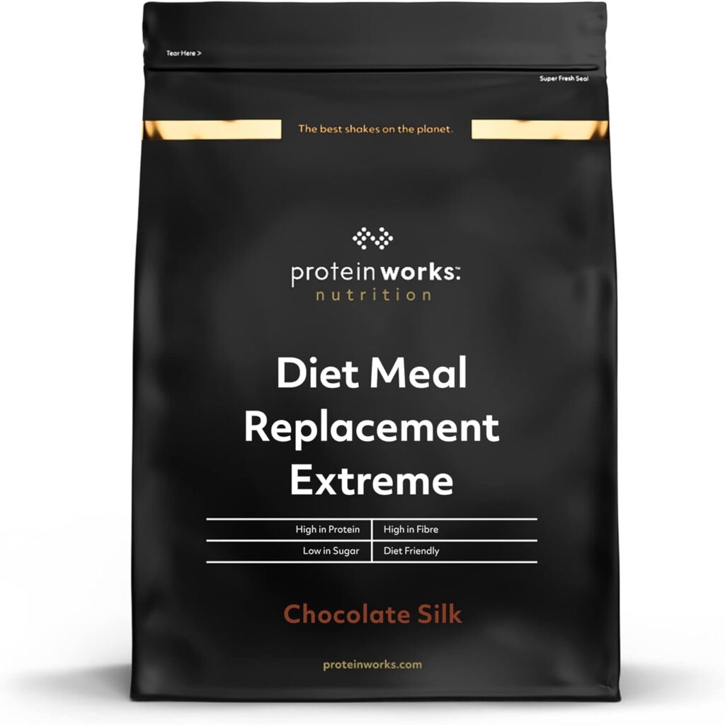 Protein Works - Diet Meal Replacement Shake - Nutrient Dense, High Protein Meal - Supports Weight Loss - Vanilla Crème - 7 Meals - 500g