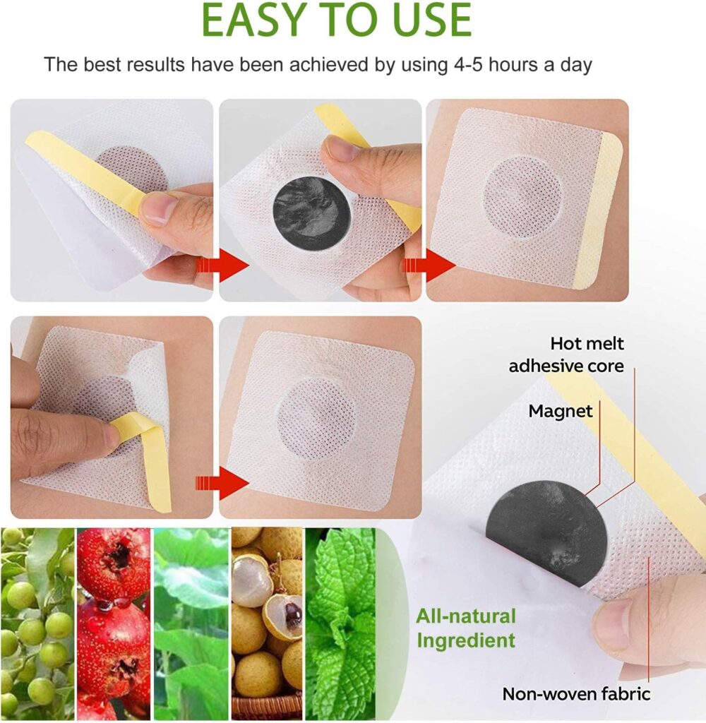 Chinoxia Weight Loss Patches, 90Pcs Belly Detox Slimming Patches Fat Burning  Appetite Suppression to Women Slim Fast