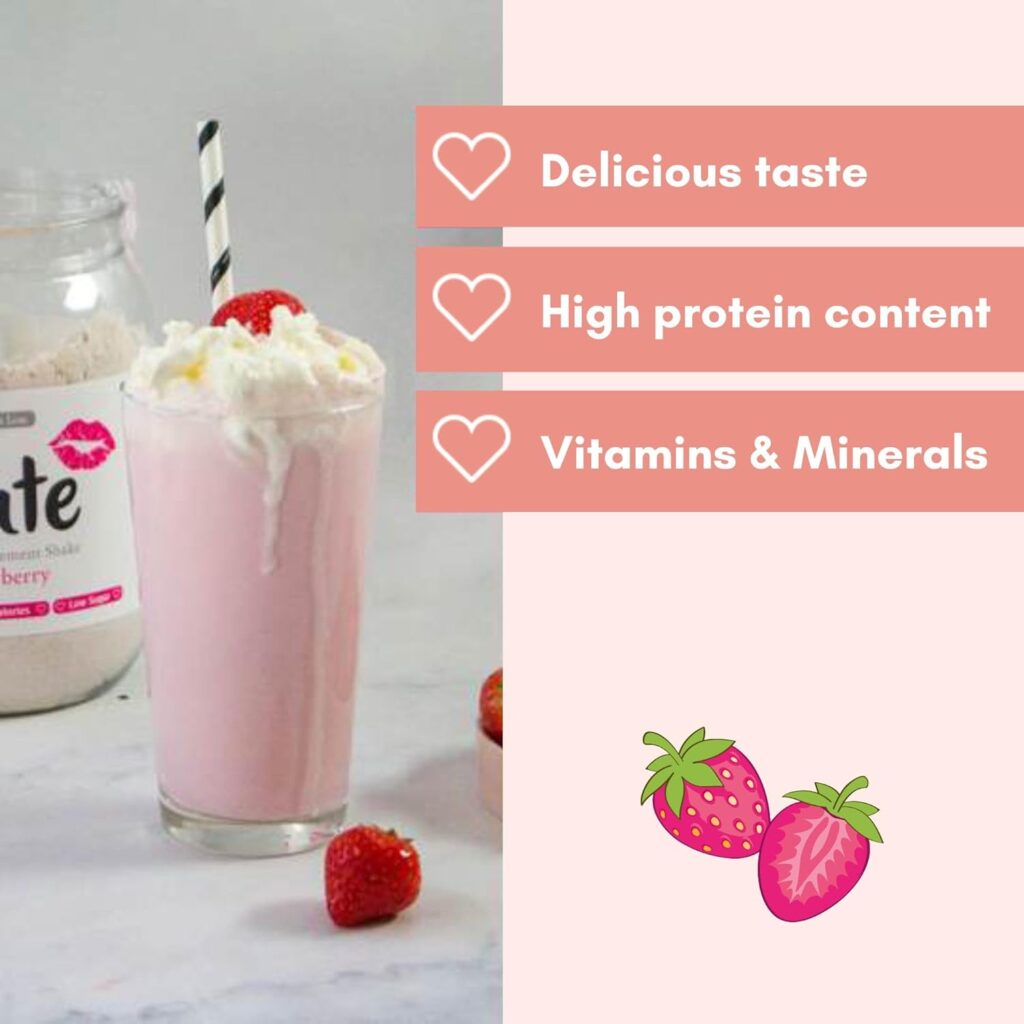 Cute Nutrition Chocolate Meal Replacement Shake - Diet Shake for Women 500g - Bonus E-book with Exercise Plan - By TummyTox